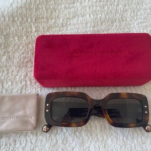 Carolina Herrera Rectangle Sunglasses